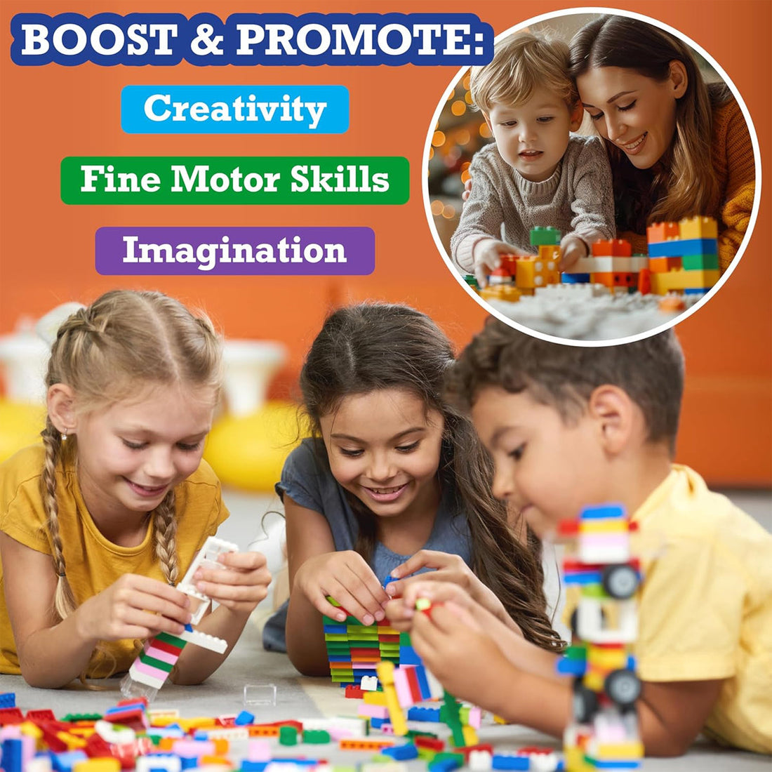 🧩 Cómo los juguetes de construcción desarrollan la creatividad en los niños