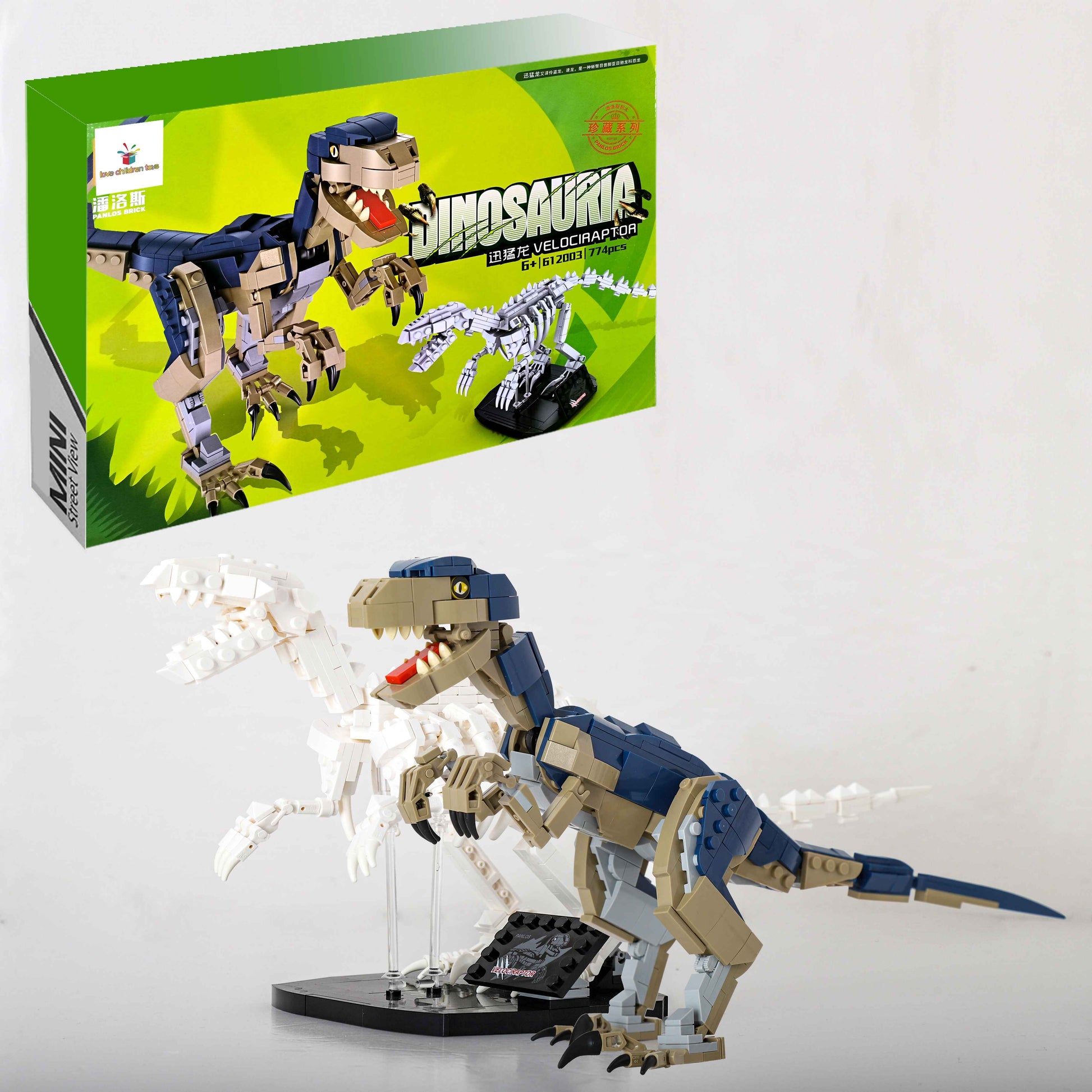 juego de construcción de juguete de bloques de construcción