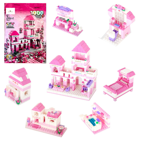 juego de construcción de juguete de bloques de construcción