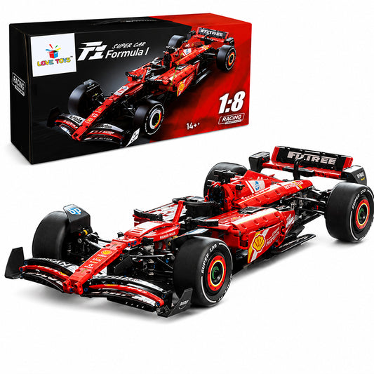 LEGO F1， love toys ，Carreras de LEGO，LEGO Ferrari
