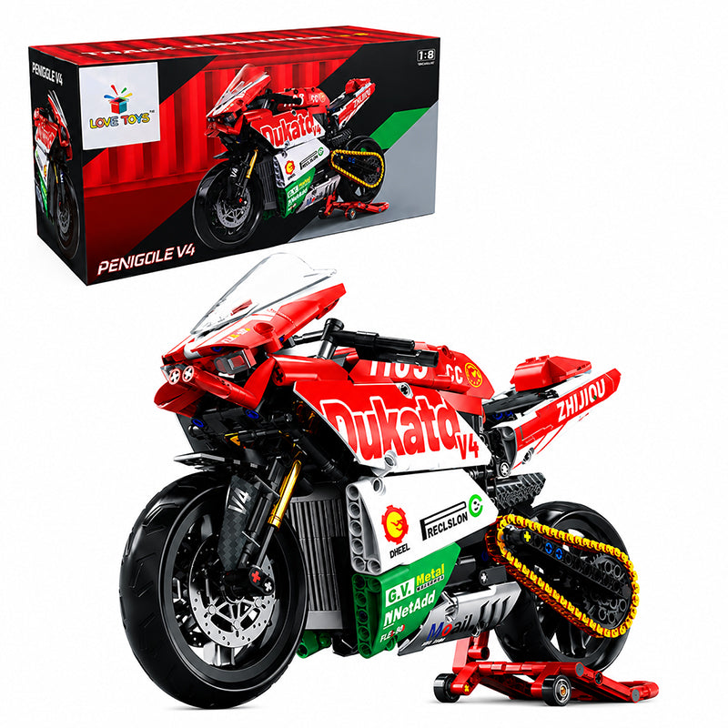Motocicleta Ducati de LEGO，sets de LEGO，love toys
