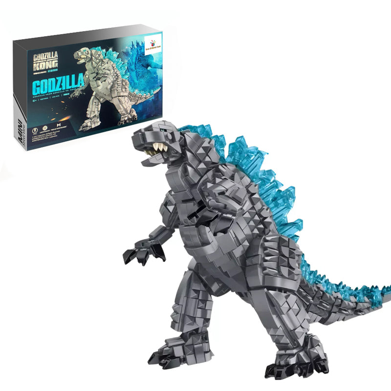 Conjunto de bloques de construcción de Godzilla – Love - toys