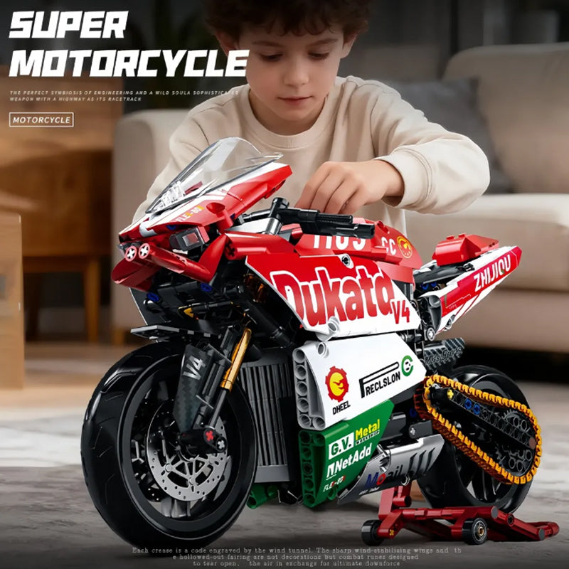 Motocicleta Ducati de LEGO，sets de LEGO，love toys