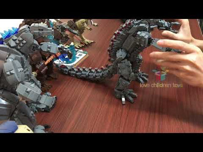 Conjunto de bloques de construcción Mecha Godzilla